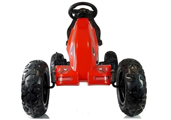 Gokart B012 Inflatable Tires Red