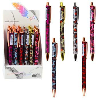 Metall-Automatikkugelschreiber Panther blaue Tinte 1,0 mm