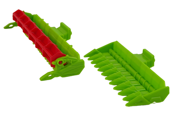 Landmaschinen-Set Landwirtschaftsfahrzeuge 6 Stück Traktor Mähdrescher + Maschinen