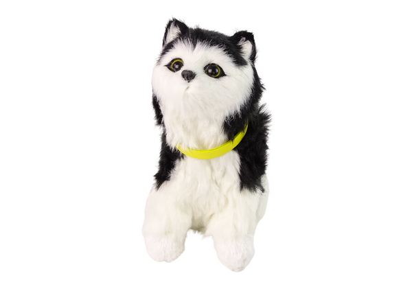 Interactive Plush Kitty Soft fur Stroke its head and learn its functions