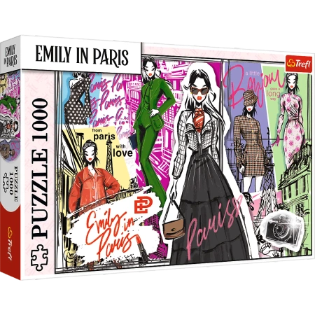 Puzzle - 1000 - Emily in Paris: Fashion Inspirations - Trefl 10967