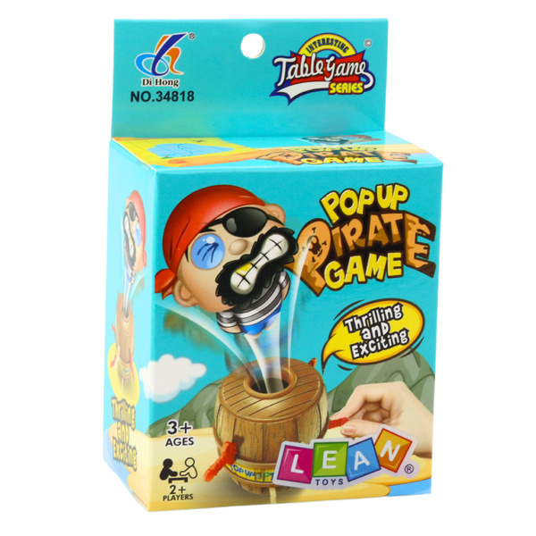 Familien-Arcade-Spiel Jumping Pirate Barrel Schwerter