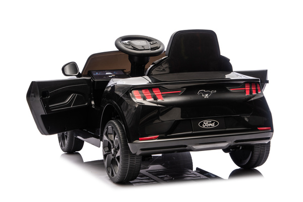 Ford Mustang Mach-E Black 24V Battery-Powered Car
