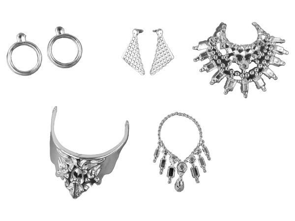 Children's Doll Long Blonde Hair Wardrobe Shoes Dresses Accessories