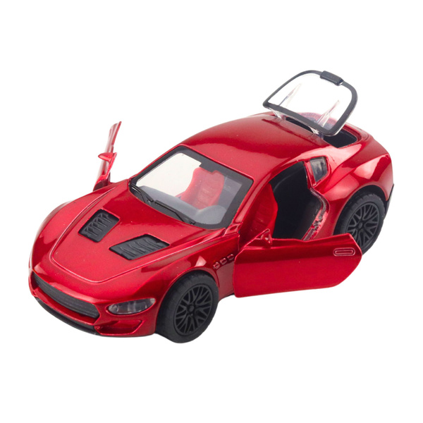 Metall-Sportwagen mit motorisierten Lichtern und Soundmix