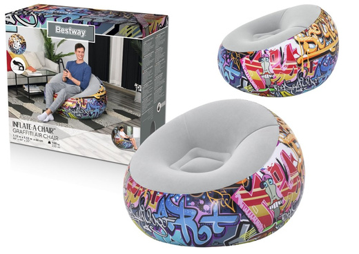 Bestway 75075 inflatable armchair 112 x 112 x 66 cm