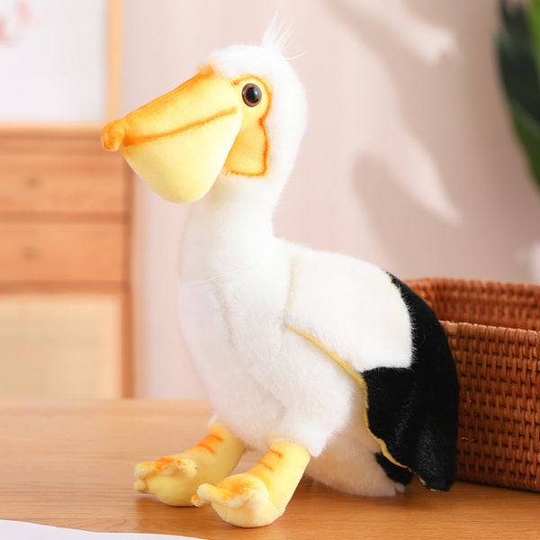 Plush Pelican Bird Plush Toy Mascot Cuddly Toy 24cm