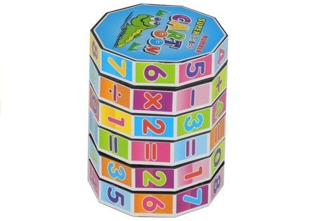 Educational Cube Mathematical Barrel Learning Numbers