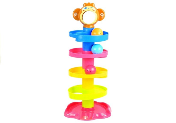 Pyramid Slide with Monkey Maze