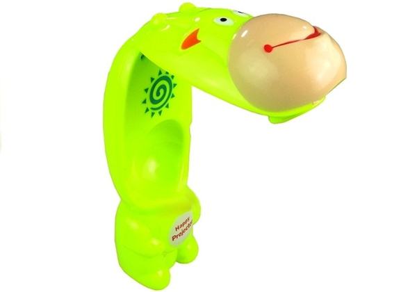 Zeichenprojektor Kuh 3 Scheiben Marker Grün 3in1