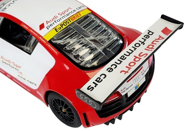 Car R/C Audi R8 LMS Rastar 1:14 White-Red