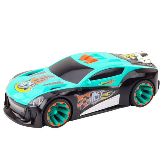 Raketenrennauto mit Hinterradantrieb, Lichtern und Geräuschen