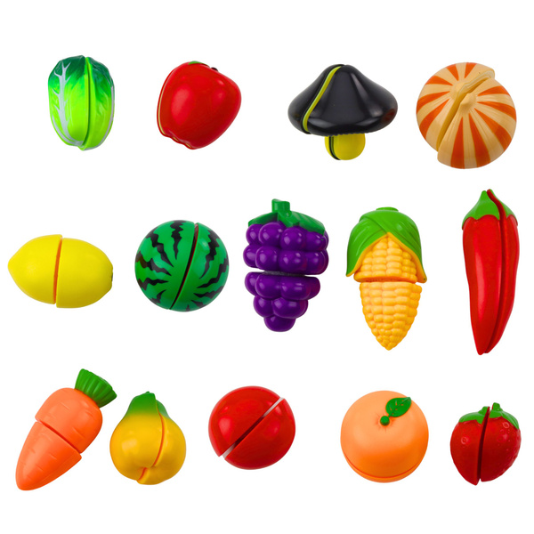 Zestaw Do Krojenia Owoce Warzywa Deska Nóż Akcesoria Edukacyjne Dla Dzieci