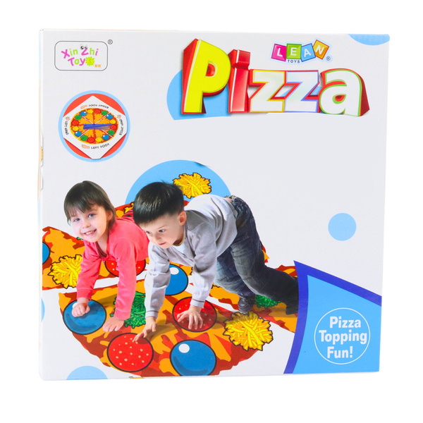 Active Family Skill Game Pizza Mat Randomizer