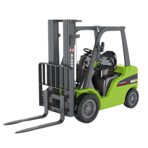 Metal Forklift Moving Forks Huina Green 1:50