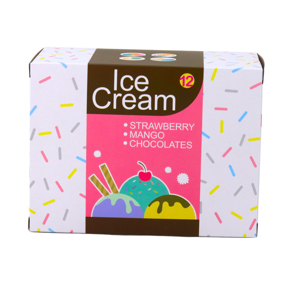 Süßigkeiten-Set Eiscreme für Kinder Eiscreme-Löffelbox 14-teilig.