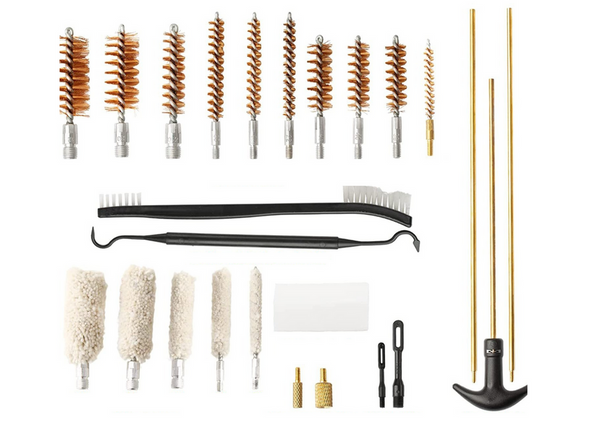 Gun Cleaning Kit in a Case Ramrod 28 El