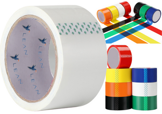 Weißes Acryl-Verpackungsband 48/50Y