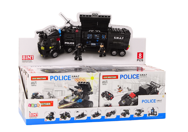 Bausteine Spezialdienste-Polizeihubschrauber Łódź MIX-Set