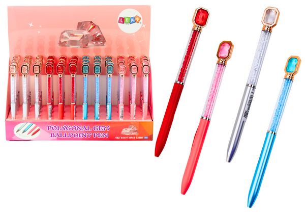 Stift mit blauer Nachfüllmischung aus Kristalldiamanten 0.7mm