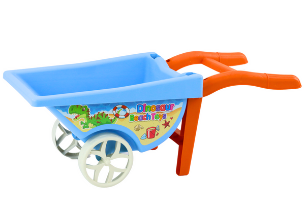 Set of Toczka Sand Toys, Six Molds, Watering Can, Dinosaurs