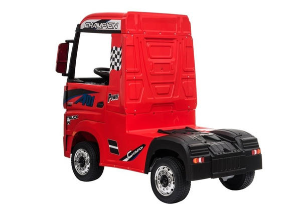 Electric Ride-On Car Mercedes Actros Red Painted MP4