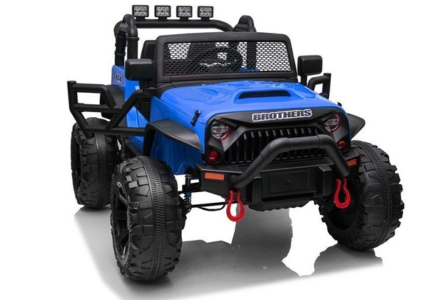 Jeep JC666 Electric Ride On Car Blue Painted