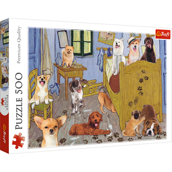 Puzzle – 500 – Van Gogh's Room: Dog Revolution Trefl 37539