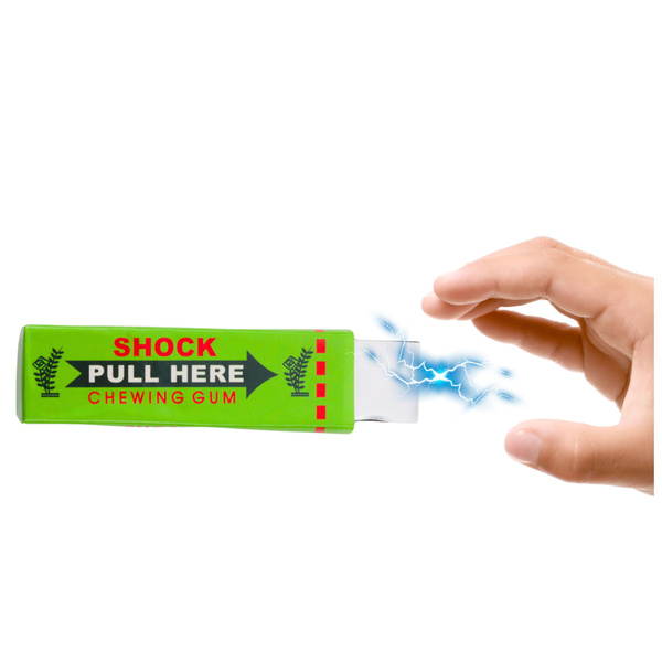 Pack of Chewing Gum Electric Shock Gadget