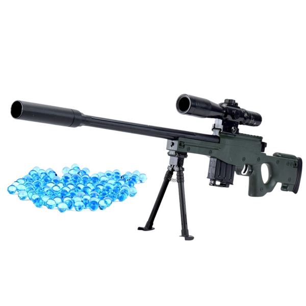 Sniper Rifle Replica AWM Stand Water Gel Balls 80cm