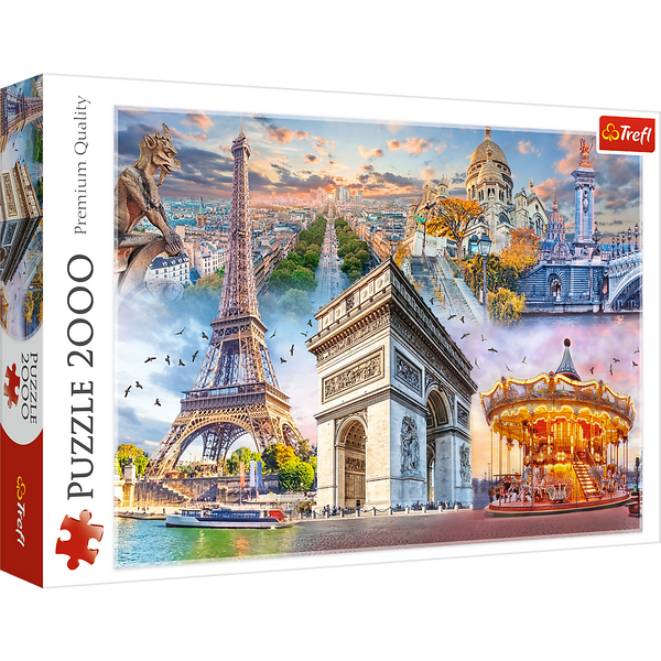 Puzzle - 2000 - Weekend in Paris 27125