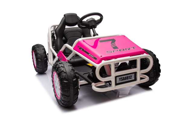 Batterie Auto Buggy A8812 Rosa 24V
