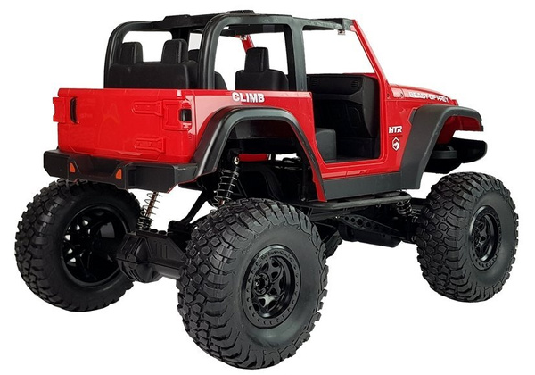 Rotes ferngesteuertes Jeep Geländewagen 2.4G