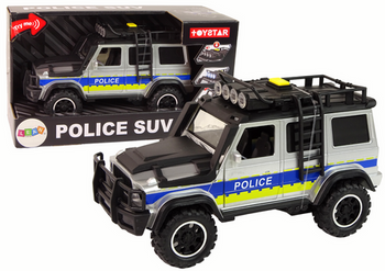 Off Road Police Car 1:14 Friction Drive