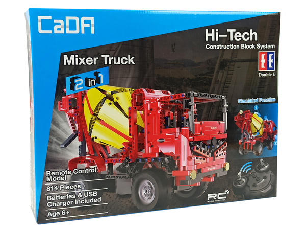 Construction Blocks Betonmischer Ferngesteuerte CADA 2.4G 815 Elemente