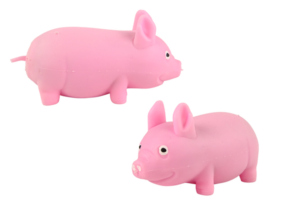 Flexible Pink Squishy Pig Sensory Toy