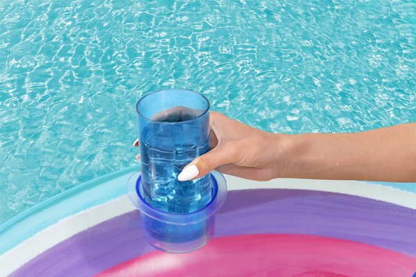 Aufblasbarer Schwimmring 107 cm Rainbow Bestway 43647