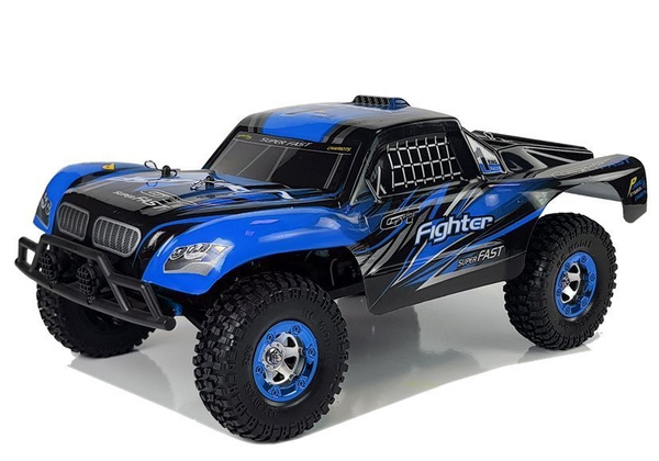 Remote Controlled Car FY-01 4x4 Pick Up 1:12 R/C 40 km/h Blue