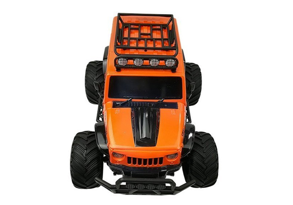 Remote controlled Car Off-road R/C Jeep Orange 2.4G
