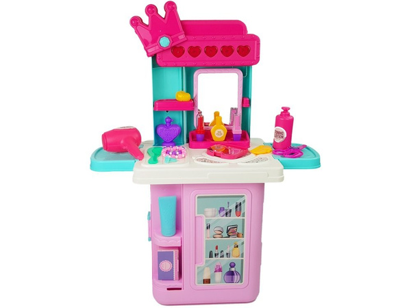 Beauty Set Toilettenkoffer Krone Make-up Zubehör