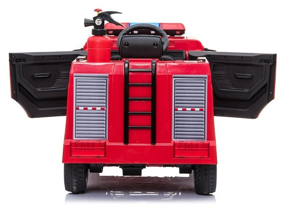 Firefighter Truck Electric Ride On Car - Red