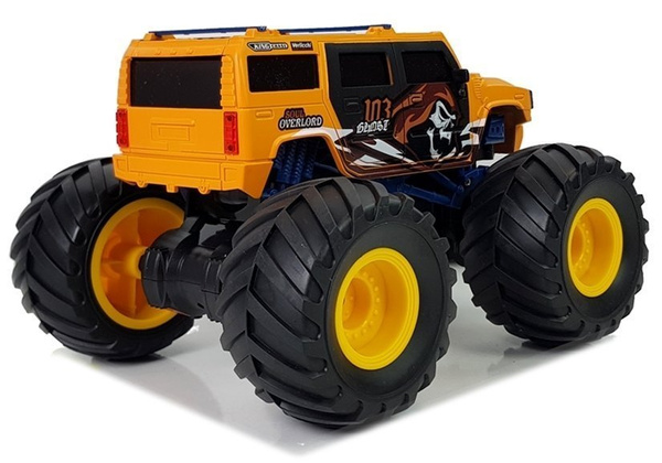 Huge Wheels Bigfoot Remote Control 2.4G 1:18 Gelb