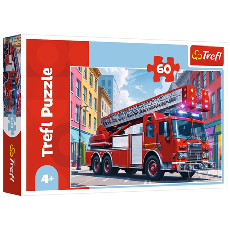 Puzzle 60 - Fire Truck Trefl 17405