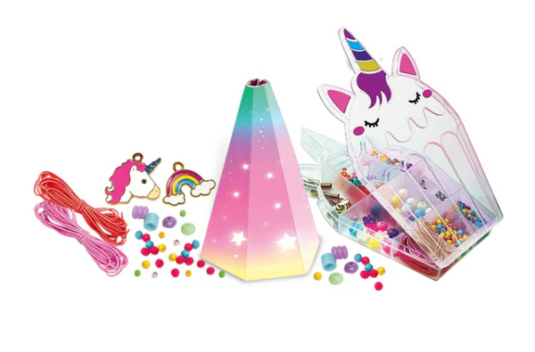 Crazy Chic Unicorn Bracelet Bead Set Clementoni 50882