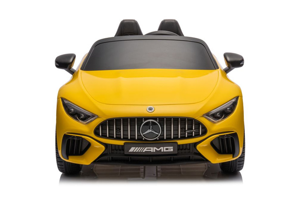 Mercedes AMG SL63 Battery Car, Yellow Painted