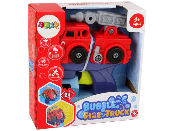 2in1 Fire Brigade Bubble Release Gun