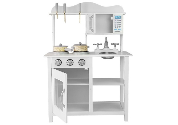 Wooden Kitchen Bella For Children White Accessories