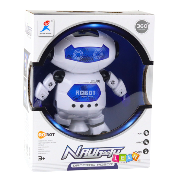 Electronic Interactive Robot Dancing Lights Sounds