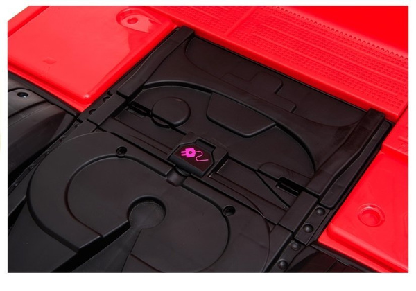 Electric Ride-On Car Mercedes Actros Red Painted MP4