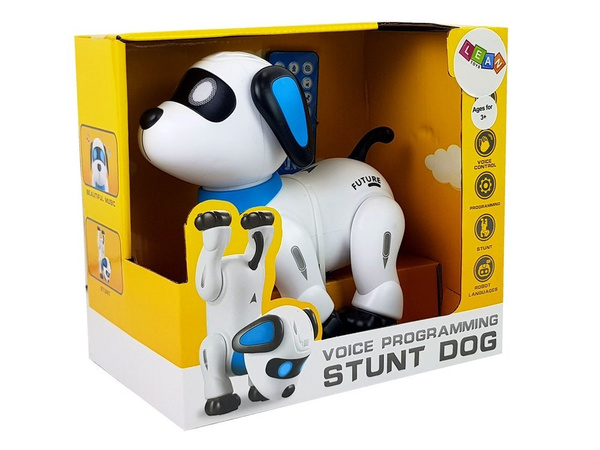 Roboterhund ferngesteuert durch Sprachsteuerung Tanzt, Bellt und führt Befehle aus